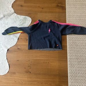 Aviator Nation crewneck with lightning bolt